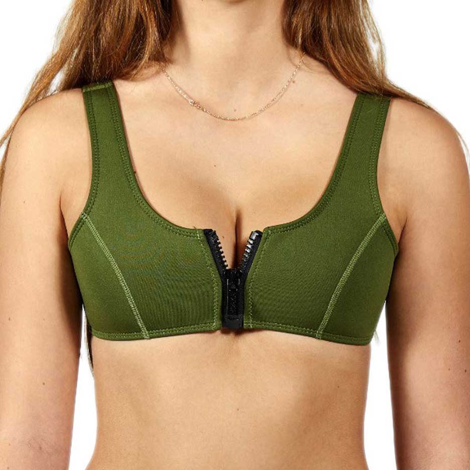 Chloe Khaki Tops Final Sale - Main Image