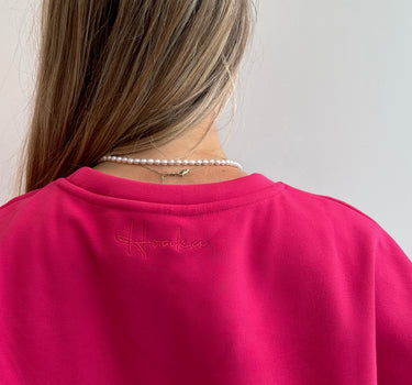 Framboise Comfy Crew Neck Sweatshirt (Nouveau)